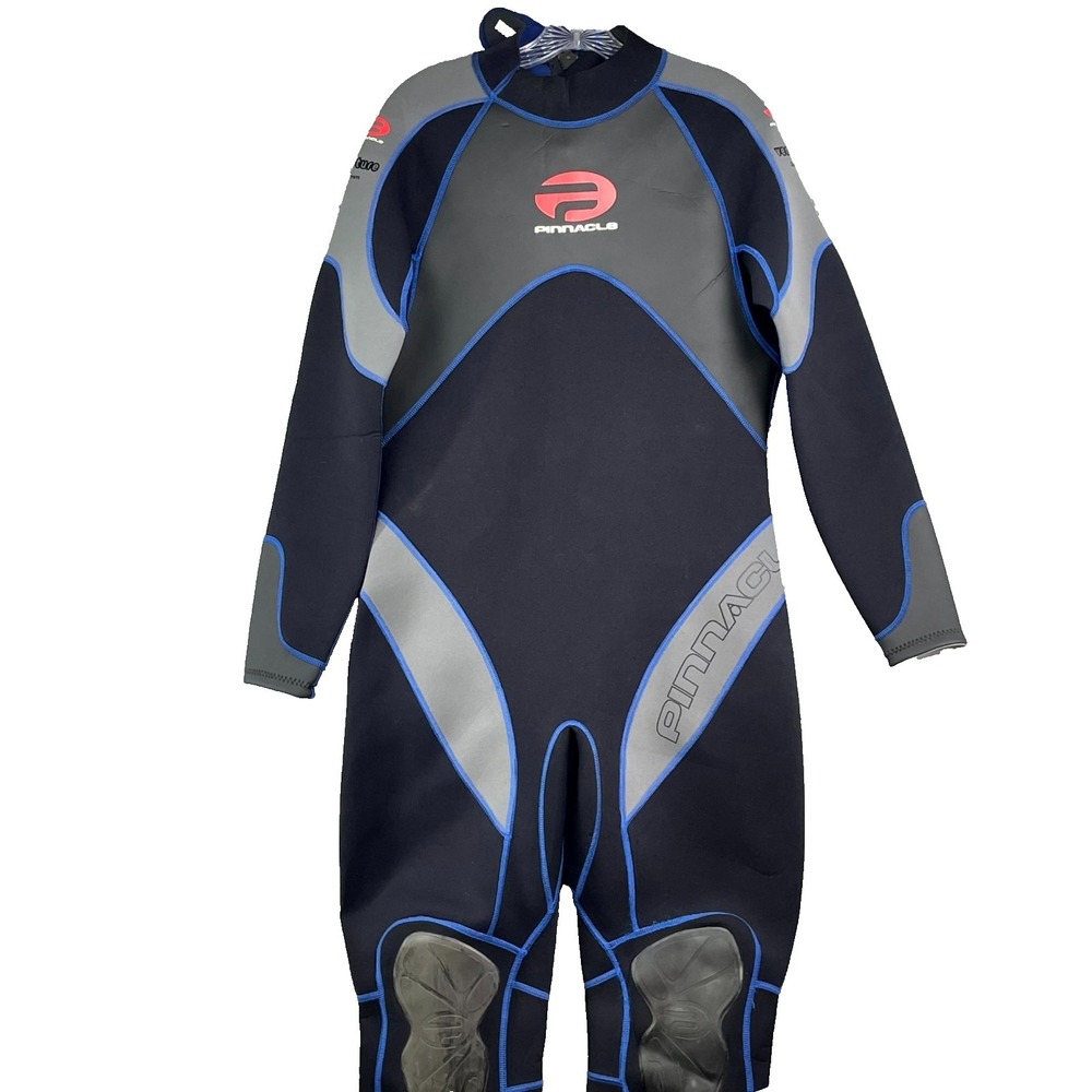 Pinnacle Venture 3mm One Piece Wetsuit Mens XL Black Full Scuba Diving Surfing
